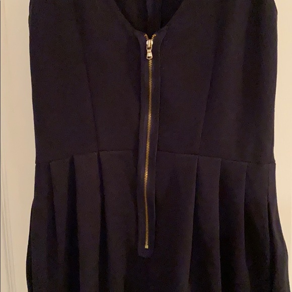 Club Monaco sleeveless navy blue mini dress - Picture 3 of 4